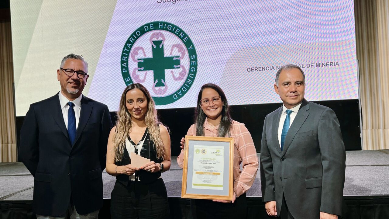 Thiess achieves Gold Certification for safety excellence 