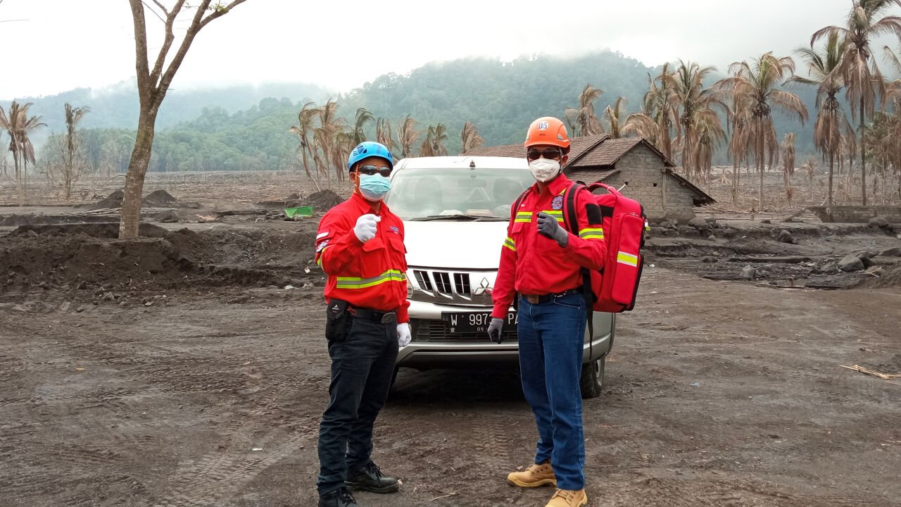 Thiess provides disaster relief for Mt Semeru eruption survivors