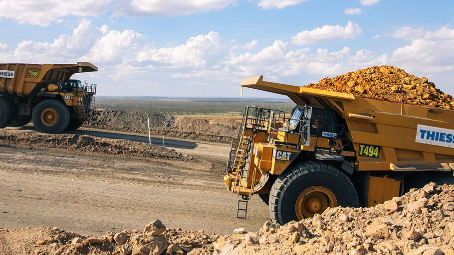 Thiess secures 4-year contract extension at Caval Ridge