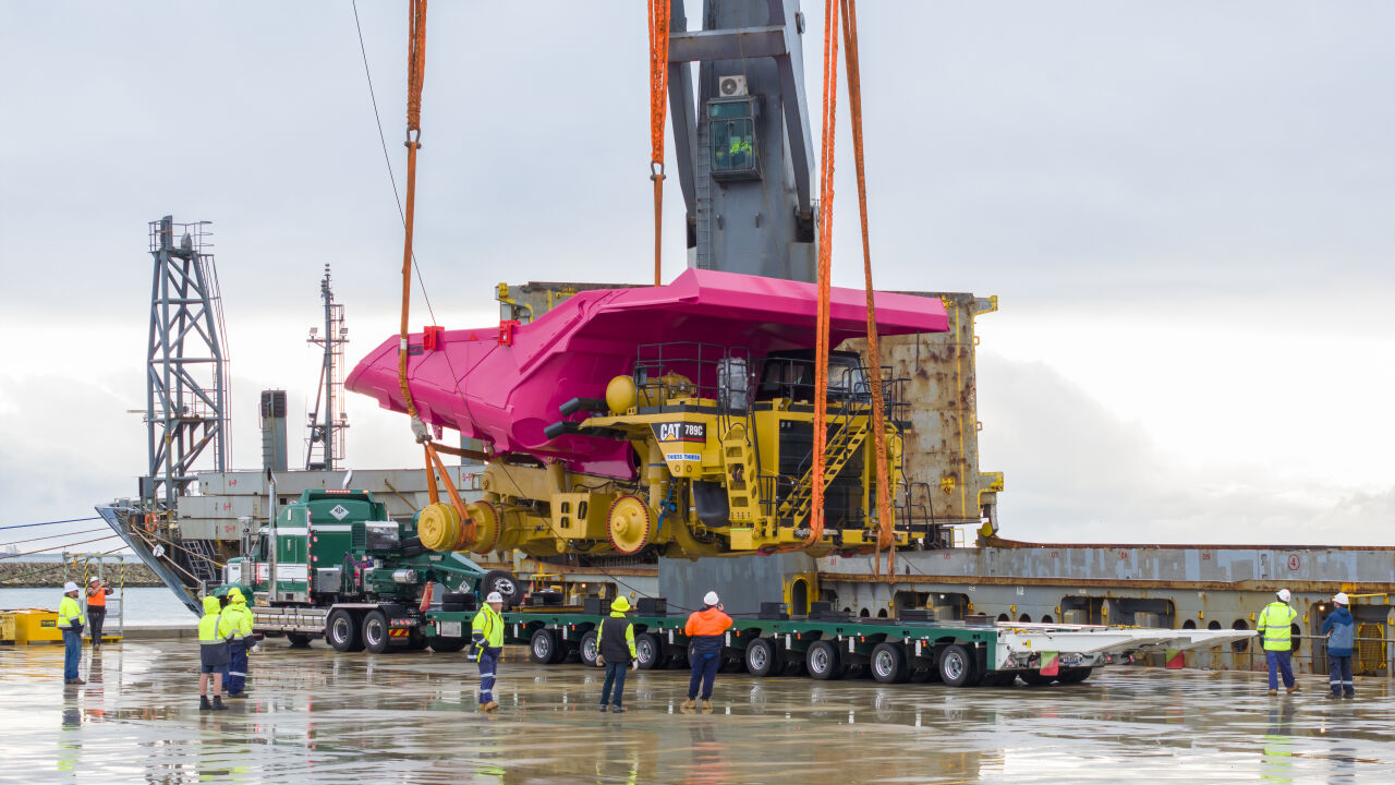 Thiess delivers first zero-hour rebuilt trucks