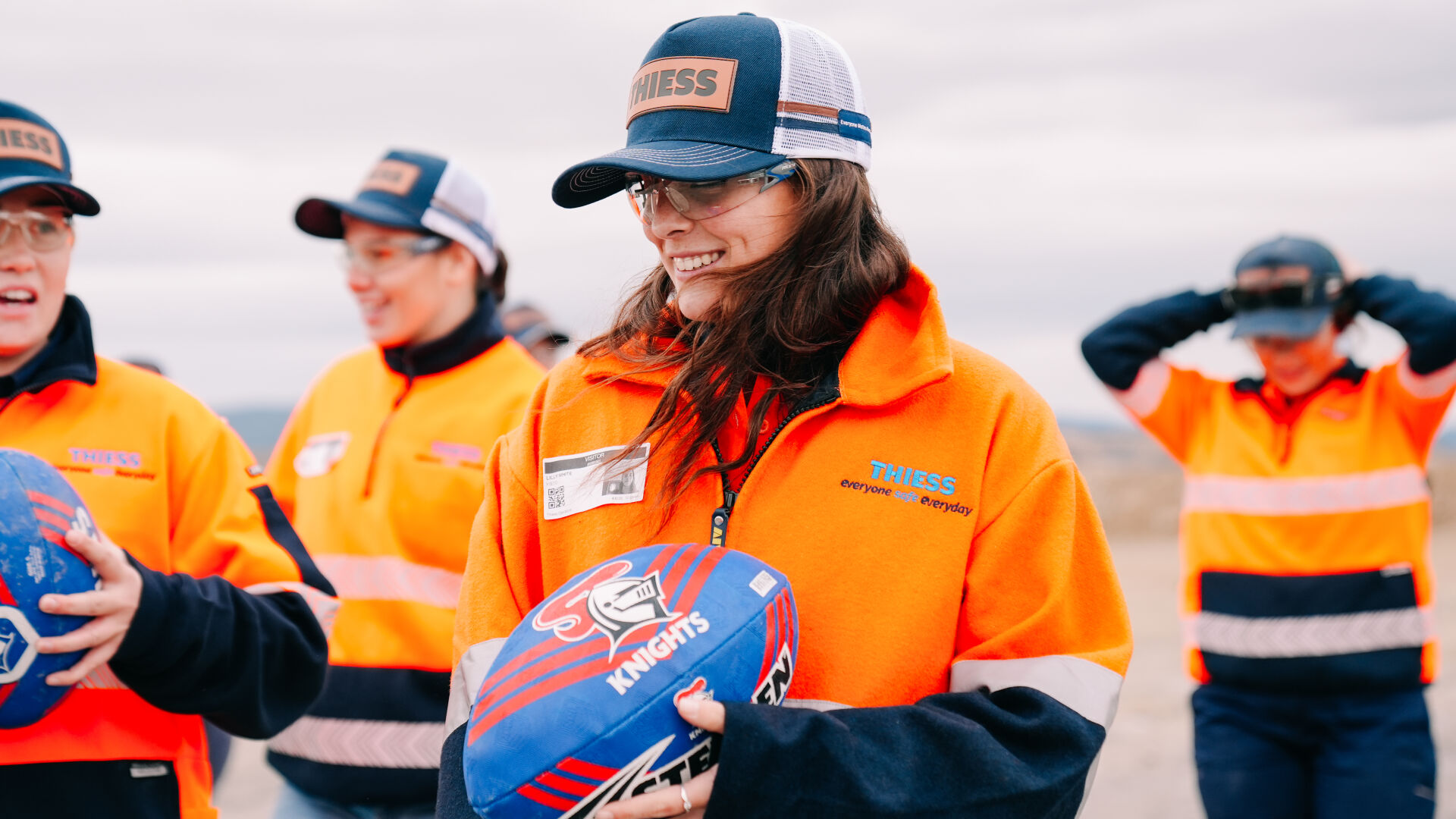 Knights x Thiess 2025 recruitment campaign page