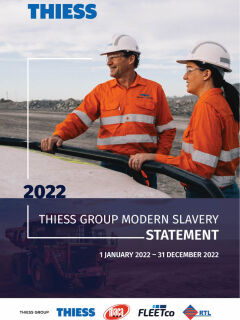2022 Thiess Group Modern Slavery Statement 