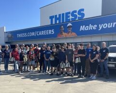 Thiess hosts industry experience day in Mackay for local students