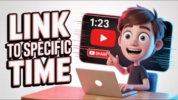 How to Link and Share to a Specific Time in a YouTube Video (Desktop, PC, Mac, Laptop)