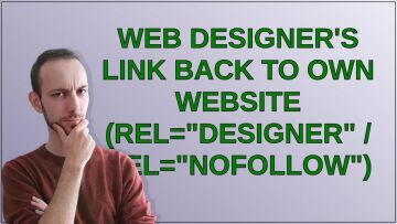 Webmasters: Web designer&#39;s link back to own website (rel=&quot;designer&quot; / rel=&quot;nofollow&quot;)