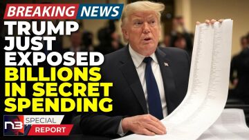 🚨BREAKING: Trump Just Turned To The Camera And Read The Government&#39;s Secret Payment List