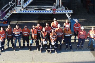 Thiess celebrates 28 years at Mt Owen