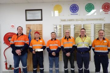 Thiess recognised at Oyu Tolgoi’s 8th drawbell blast ceremony 