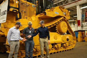 Thiess takes delivery of the 6000th Cat® D11 dozer, marks 90-year collaboration