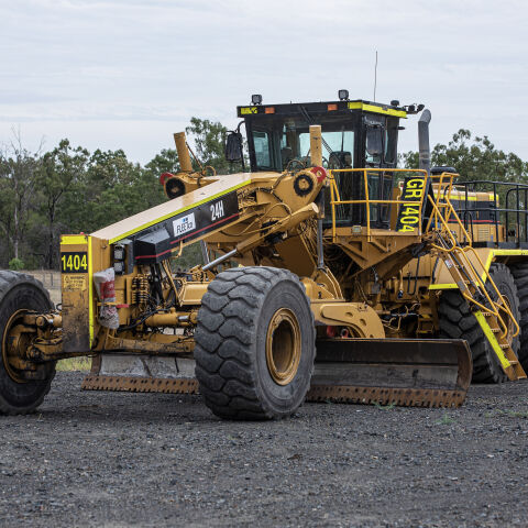 Motor grader components