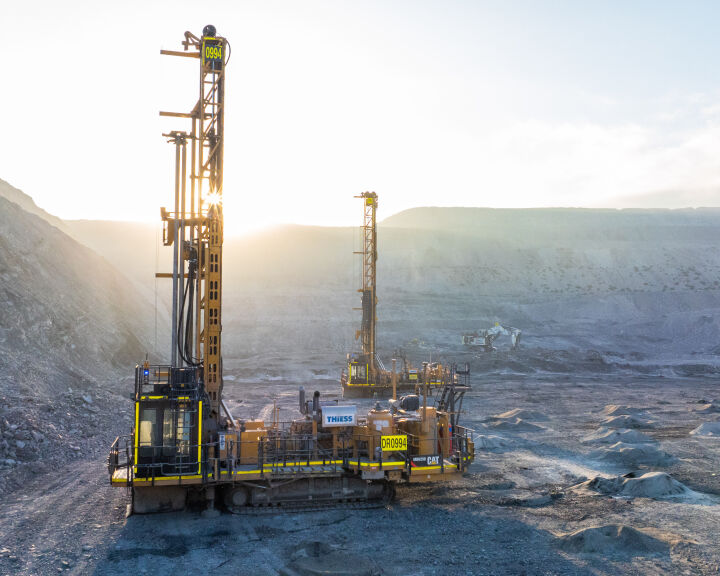Thiess join forces with WesTrac and Caterpillar® to hit one million metre autonomous drilling milestone at Mt Arthur South