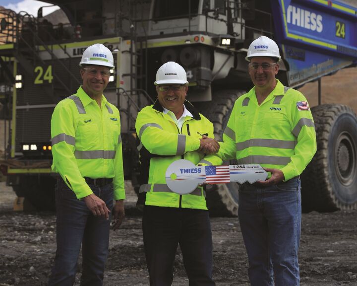 Thiess deploys 11 custom Liebherr haul trucks in Chile and USA